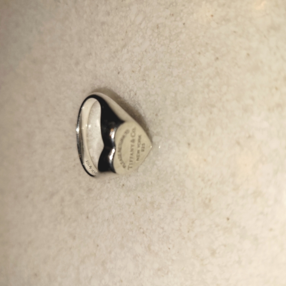 Tiffany & Co. Silver Heart Ring